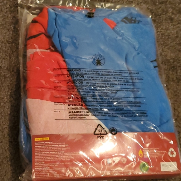 New Superman Kids 12/14 Sweatshirt With Hood - Picture 2 of 5